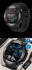 New T-Rex 3 Military Style GPS Smartwatch – 1.45" HD Screen, Multiple Functions