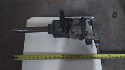 Taylor Pneumatic T-6796L-6 1'' Super Duty Straight Impact Wrench 6'' Extend Anvil
