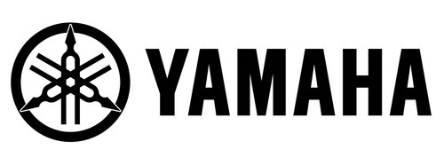 Yamaha Logo with Tuning Fork Die Cut Vinyl Decal Window Bumper Sticker Off Road - Picture 4 of 19