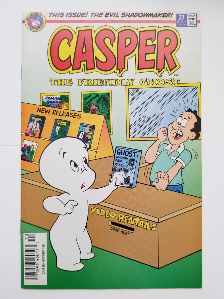 ビンテージ キャスパー 1994年Casper the Friendly Casper the Friendly Ghost issue #27 (1994, Harvey Classics