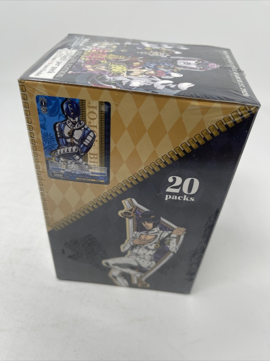 Jojo's Bizzare Adventure Golden Wind Weiss Schwarz Booster Box New Sealed