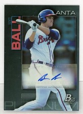 2020 Bowman Platinum Bryce Ball Auto #TOP-82 Atlanta Braves