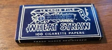 LA + Wheat Straw Rolling Papers by La Croix Fils **ALL NATURAL**NO GUM** 100 lvs