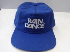 Vtg 1980's Rain Dance Classic Logo Snapback Hat Men OSFA USA Made AB Emblem