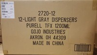 Gojo Purell 2720-01 Tfx Touch Free 1200ml Sanitizer Dispenser Case Of 12 Gojo Purell 2720-01 Tfx Touch Free 1200ml Sanitizer Dispenser Case Of 12