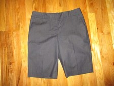 Ladies Talbots Blue Bermuda Shorts Size 6
