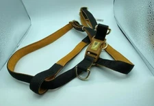 Dog Harness | Color: Black/Gold | Size: Large |