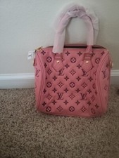 Louis Vuitton Speedy Bandouliere Shoulder Bag 25 Blossom Pink Leather...