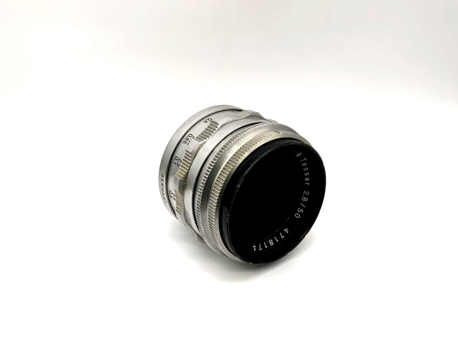Carl Zeiss 50mm 1:2.8 Objektiv Q1 compact Tessar 12 Blades Camera Lens (M42)