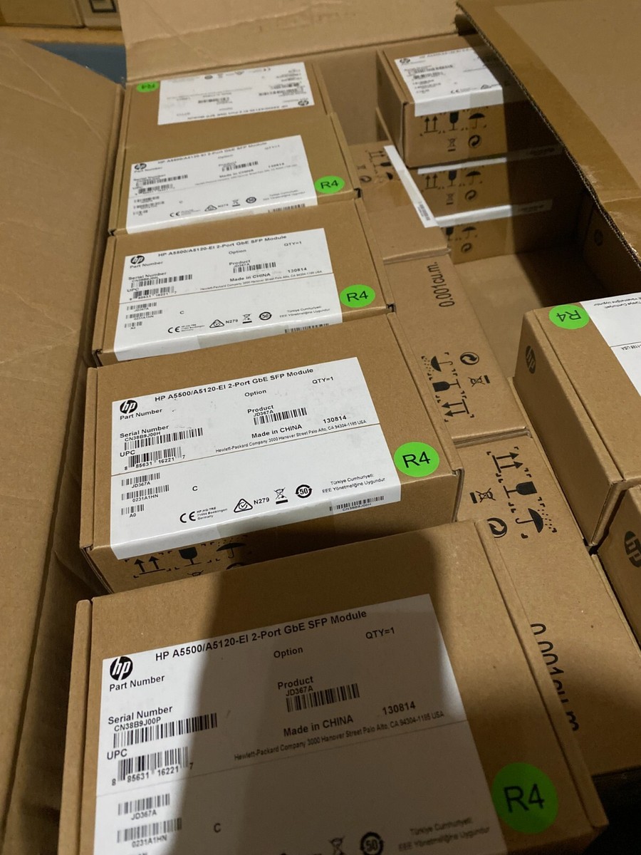 HP JD367A Routing 2port GbE SFP A5500/e4800 Module - for sale