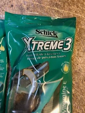 75x Schick Xtreme 3 extreme Triple Razor Disposable Vita E 3 blades