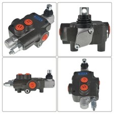 21GPM Motors Spool Double Acting 1 Spool Hydraulic Directional Control Valve New