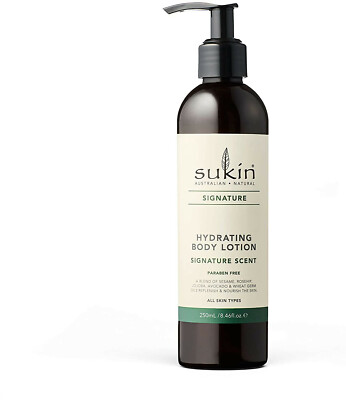 Sukin feuchtigkeitsspendende Körperlotion 250ml Parabenfrei 100 % natürliche feuchtigkeitsspendende Beruhigung