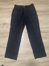 5.11 Tactical Series Men's Cargo Pants Size 38 Black Utility Outdoor Loose Fit