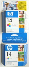 HP 14 / HP14 Genuine Colour Cartridge. Twin (2) Pack. C5010DE. BNIB / Sealed.