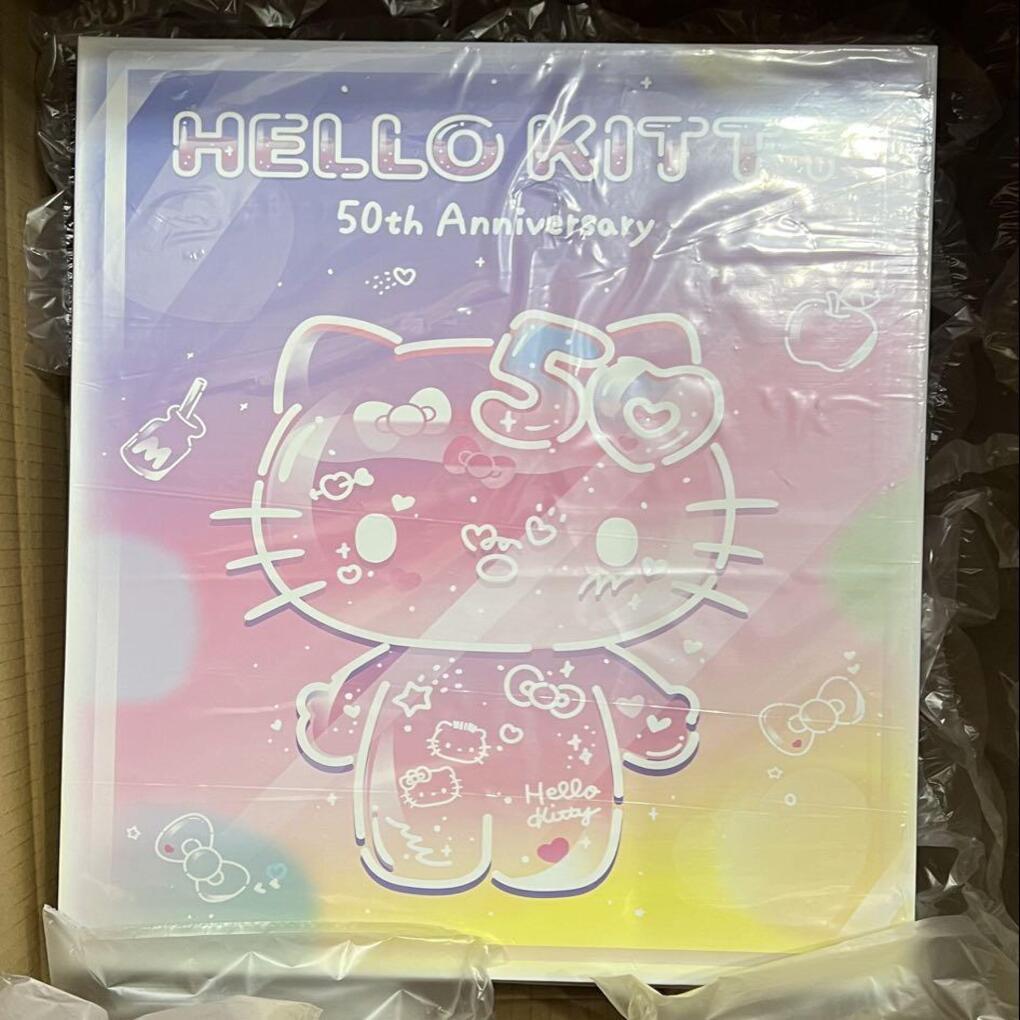 Hello Kitty 50th Anniversary POP MART Big Size Transparent