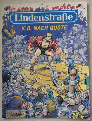 Lindenstraße - K.O. nach Quote Friedmann Breitschuh 1995 Carlsen Comics