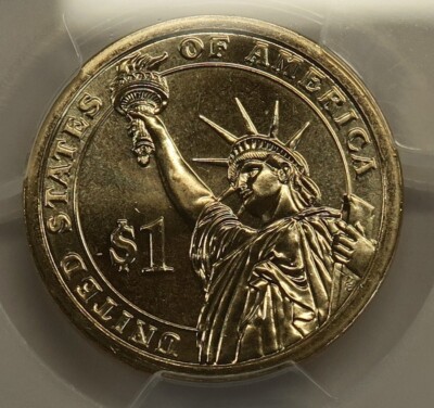 2007 D Thomas Jefferson Presidential Dollar PCGS MS 65 Position B
