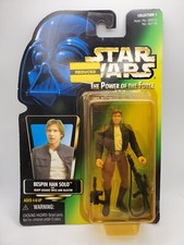 Star Wars Bespin Han Solo Green Card 3.75 Inch Figure Sealed 1997 Non-Hologram