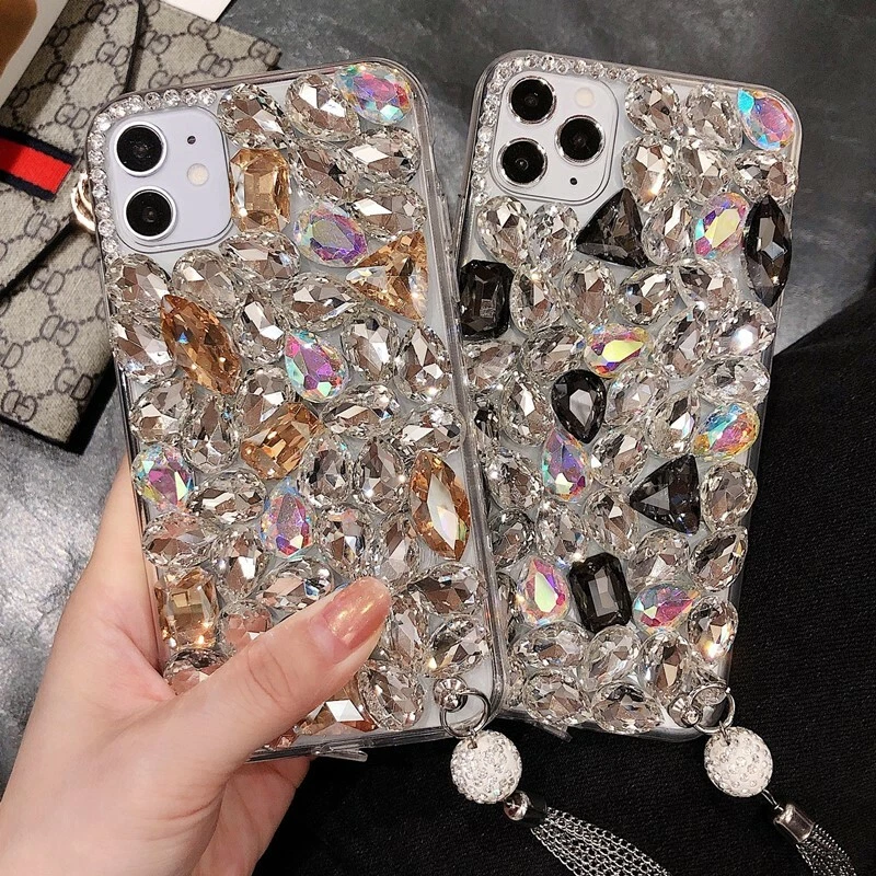 Luxury Bling Diamonds Soft Phone Case For iPhone 7 8 + XS XR 11 12 13 14  Pro Max | eBay