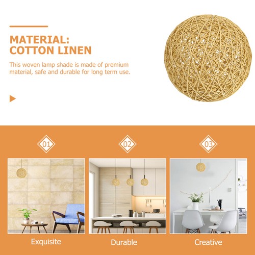 Hanging Lamp Light Fixture Simple Design Lampshade Pendant Shades - Picture 3 of 11