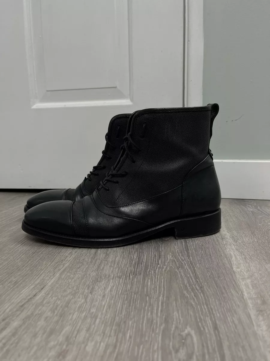 John Varvatos Fleetwood Lace Boot. Size 8