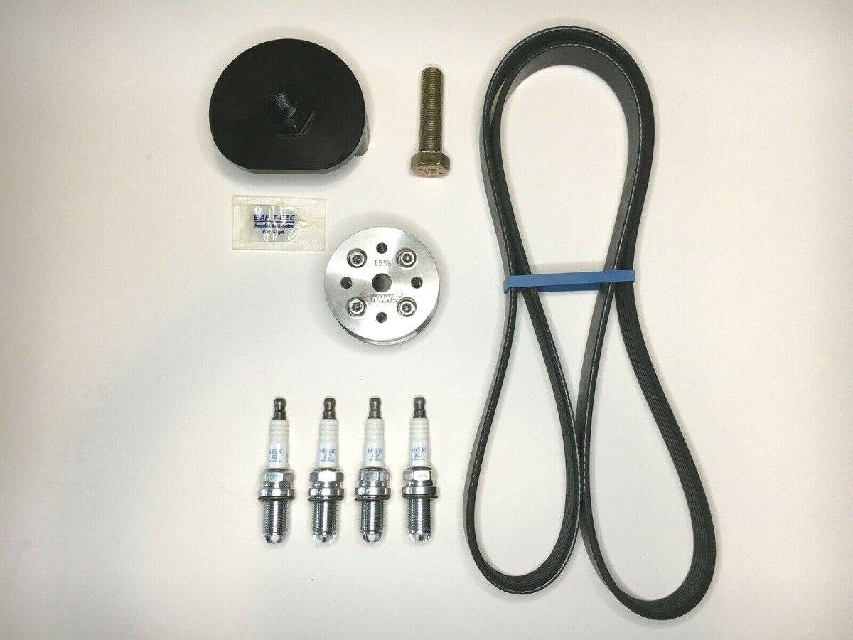 WAY MOTOR WORKS WMW15 Wmw Strut Bar Supercharger Pulley Kit