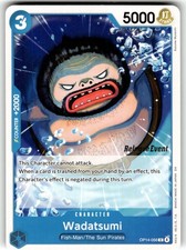 One Piece The Azure Sea's Seven Release Event Card OP14-056 Wadatsumi