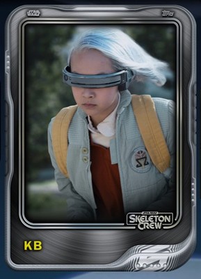 TOPPS STAR WARS CARD TRADER 2025 TIER 10 S2 W2 BASE WHITE 5CC T10 KB