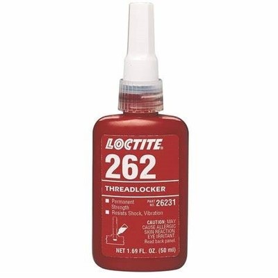 26231 Loctite Thread Sealant,# 262 thread locker,Medium to high strength,50 ml