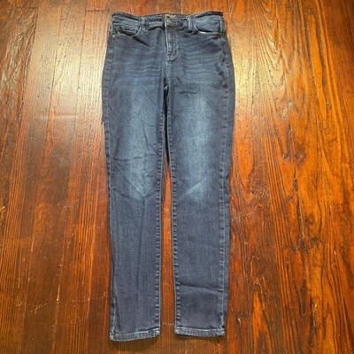Judy Blue Skinny Fit Jeans Womens 13/31 Dark Wash High Rise Stretch JB82132DK