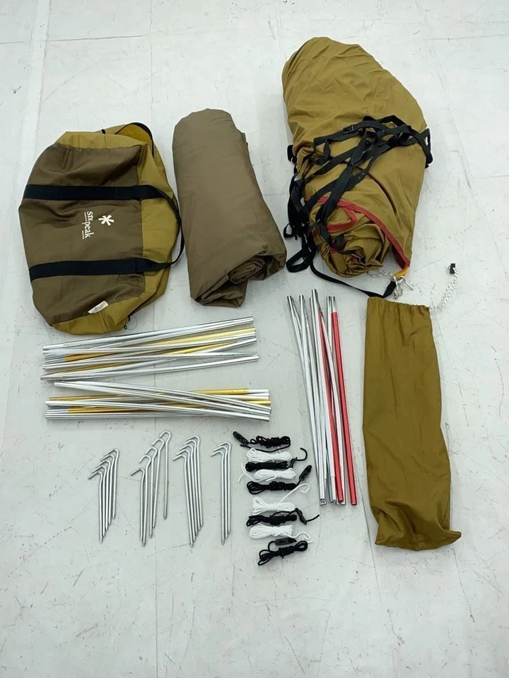 Snow Peak Tent SET-250 4-6 Person BEG Used - Image 2 of 4