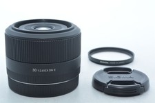 1334 Excellent condition SIGMA Single Focus Lens 30mm F2.8 EX DN E Mount