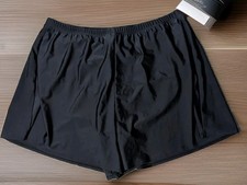 Swimsuits for All Women's Quick-Dry Swim Short Size 20 Black Tags No Liner