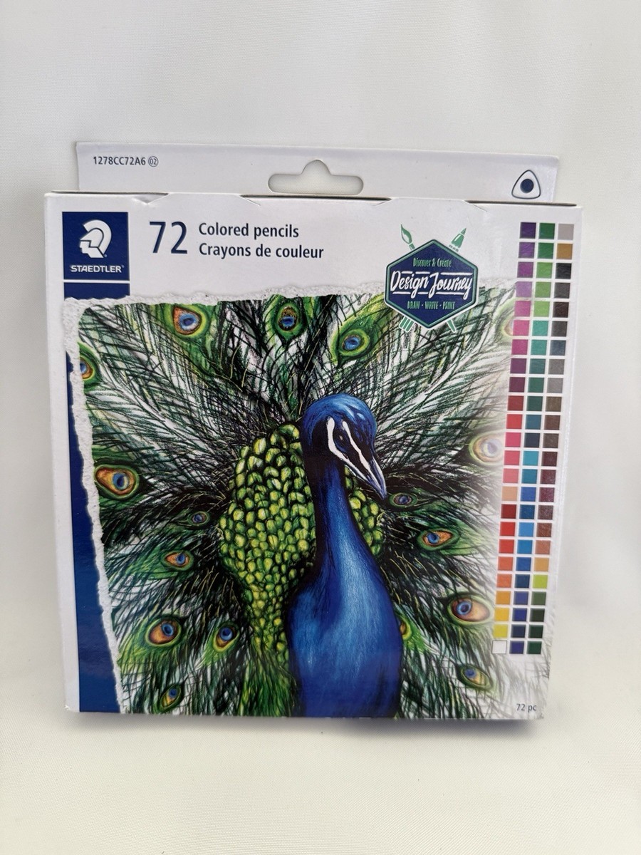 Staedtler Triangular Watercolour Pencils - Assorted Colours - 24 Pack