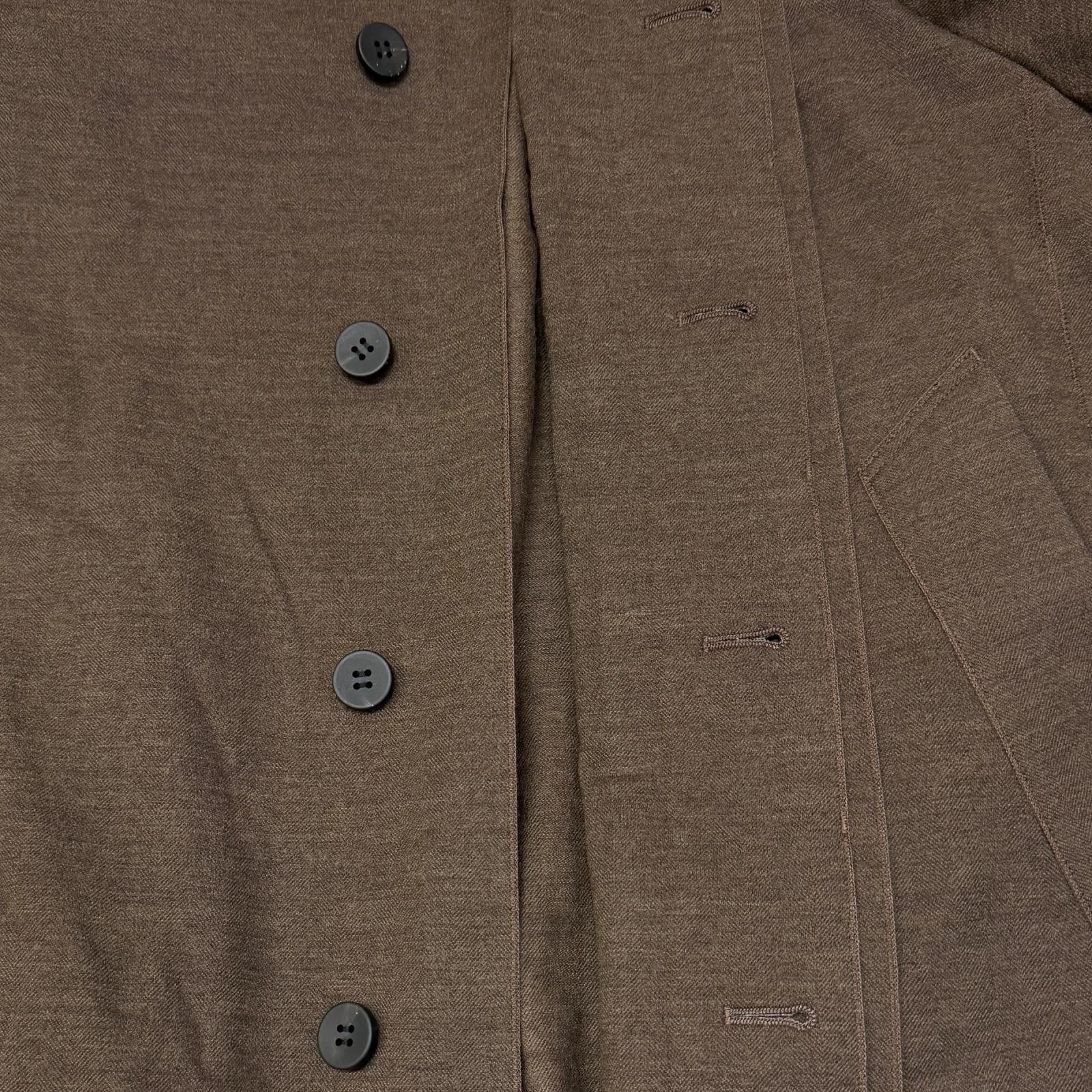 Unused KANEMASA PHIL. 36G Wool Herringbone INCL Coat Long coat image 6