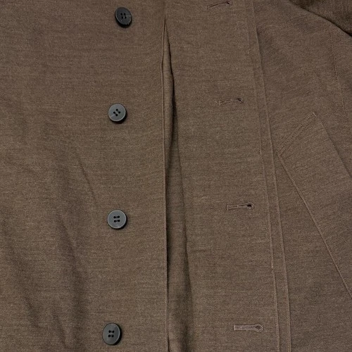 Unused KANEMASA PHIL. 36G Wool Herringbone INCL Coat Long coat image 6
