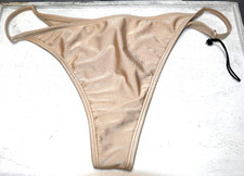 Shade  Shore Bikini Bottom Size XL 16 NWOT Polyester  Spandex Sand Color