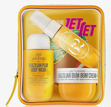 Sol de Janeiro Brazilian Jet Set Travel Size Kit Body Wash Bum Bum Cream Mist