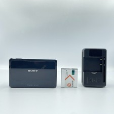 Sony Cyber-shot DSC-TX7 Black 10.2MP Digital Camera Tested Working