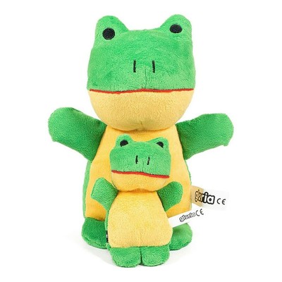 Gloria Rafiki Polyester Frog EVA Rubber Plush Dog Toy