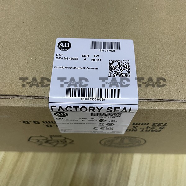 Allen-Bradley 2080-L50E-48QBB Controller New Sealed Free Shipping