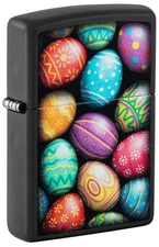 Zippo Holiday Exclusive Egg Design Black Light Windproof Pocket Lighter, 218-...