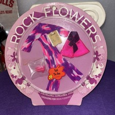   Vintage Rock Flowers Tall Tie Dye Outfit MOC 4055 Mattel Dolls 1970