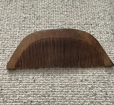 Vintage-HAND-MADE WOODEN HAIR COMB FROM THE PHILIPPINES