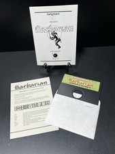 Barbarian (Commodore 64) 5.25" Disk and Manual / Instructions, Melbourne House image