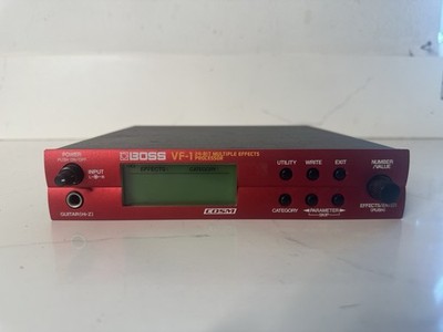 Boss VF-1 24-Bit Digital Rackmount Multi-Effects Processor Red