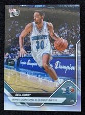Dell Curry No. 30 Retired Hornets 2026 NBA Topps NOW #215-SP Image Variation