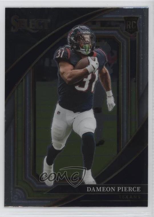 2022 Panini Select Suite Level Dameon Pierce #345 Rookie RC 0w8