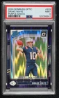 2024 Donruss Optic Purple Shock Prizm Drake Maye #229 PSA 9 MINT Rookie RC